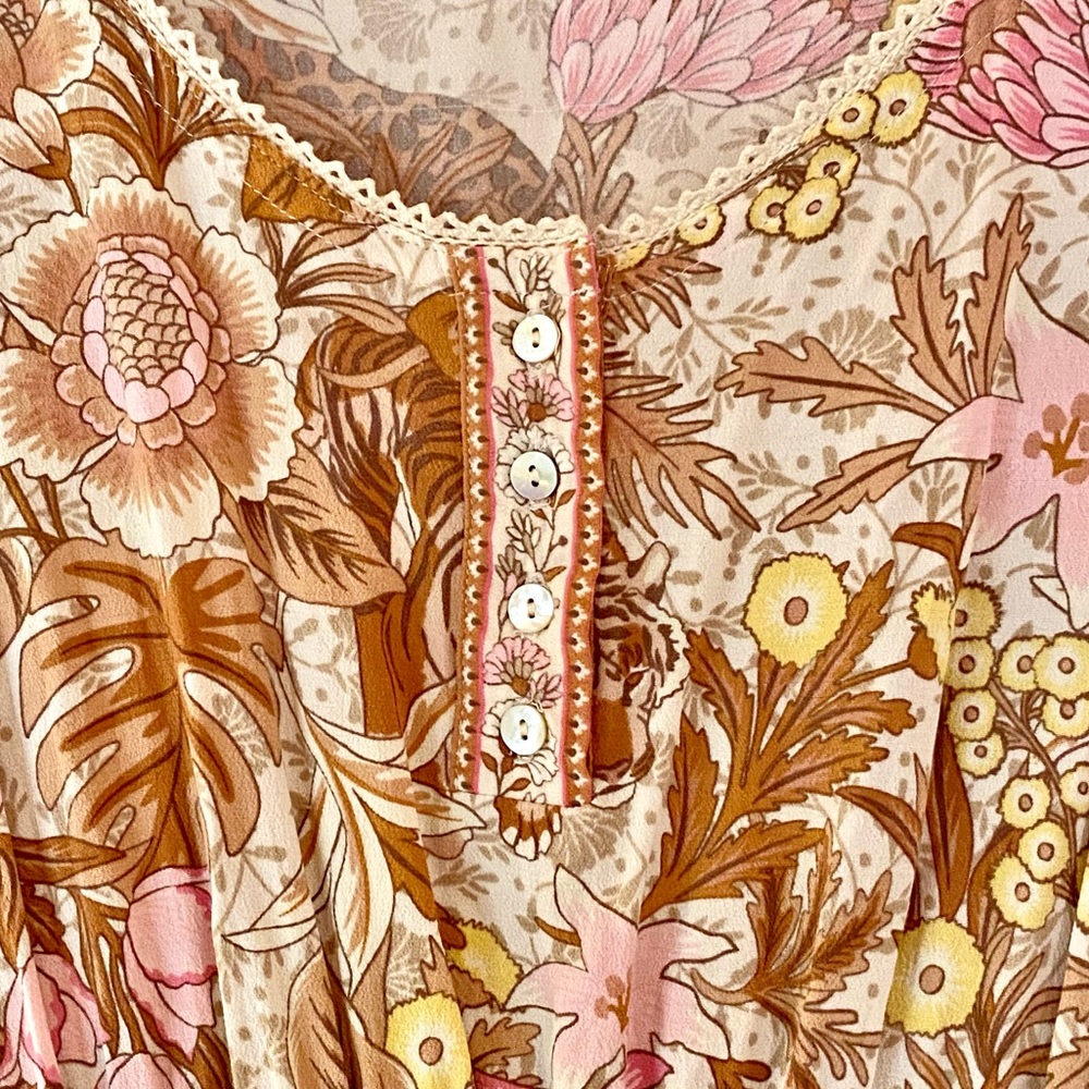 🌺🎉HP🎉🌺 Spell & The Gypsy Jungle Mini Dress - Picture 9 of 16